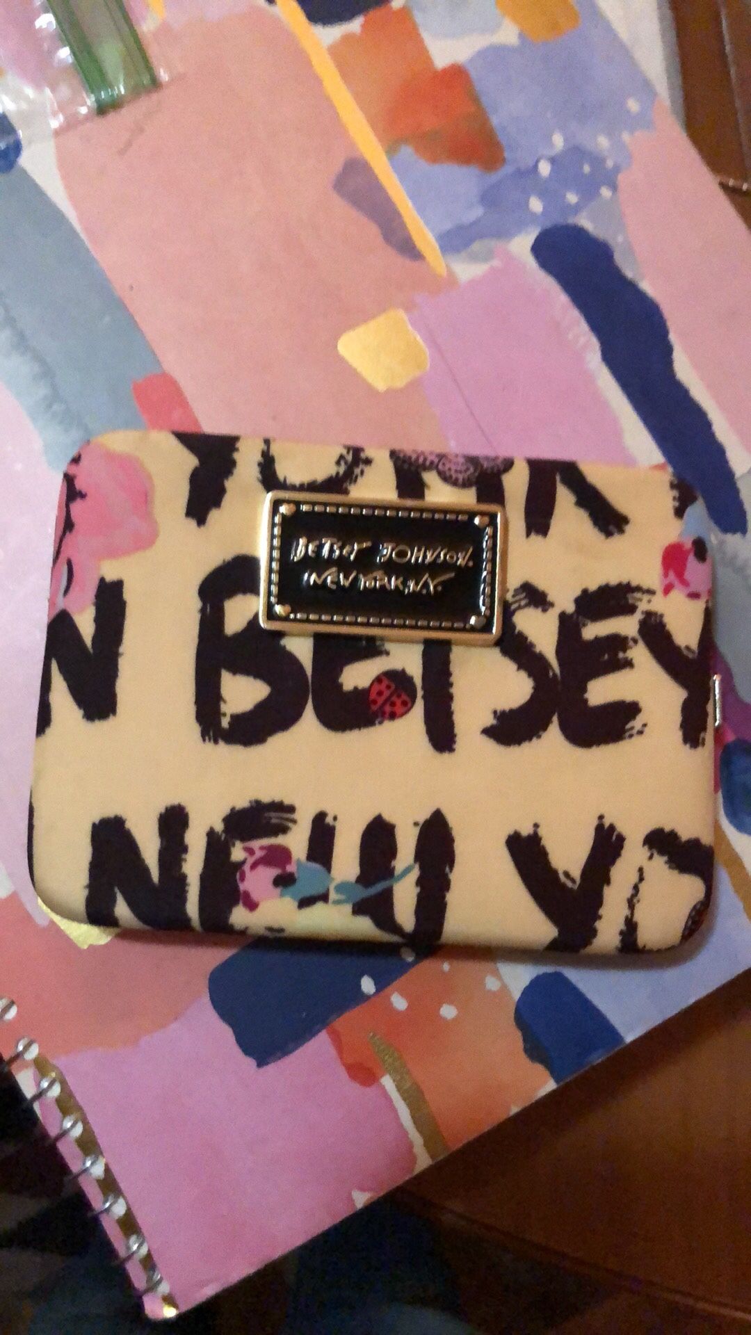 Betsey Johnson  x Custom Designed Creations Wallet 