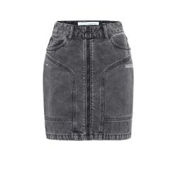 Off white denim mini skirt  