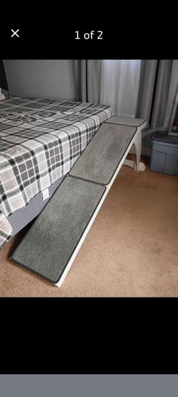Dog / cat ramp with carpet