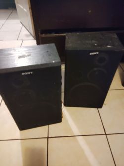 Sony speakers
