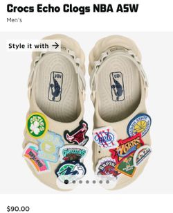 Crocs Echo Clogs NBA ASW
USED 
SIZE 13