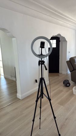 Ring Light with Tripod Stand and Phone Holder