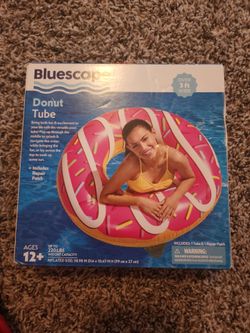 Donut Tube / Purple Float Mat