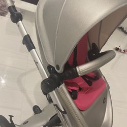 Mima Silver Stroller
