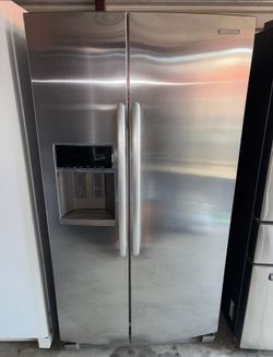 Kitchenaid Stainless Steel Refrigerator And Freezer