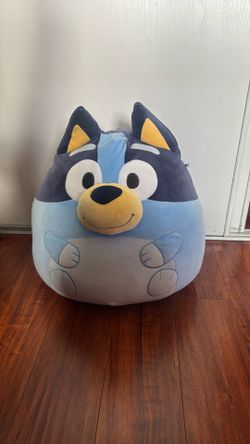 JUMBO BLUEY 12” Squish, Mellow , $10 CASH ONLY PICK UP ONLY