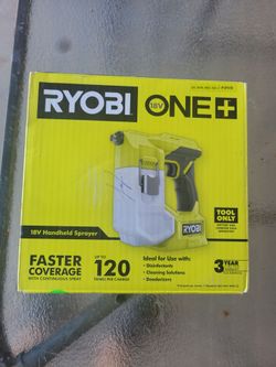 Ryobi 18V ONE+ Handheld Sprayer PSP01B Cordless Tool Only