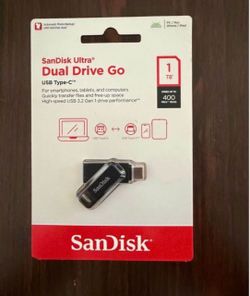 Sandisk Ultra 1 TB Dual Drive Go Flash Drive