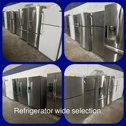 Used refrigerators for sale, stainless steel refrigerators, side by side refrigerators, neveras