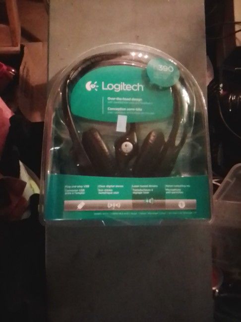 Logitech H390 Wired Headphones 
