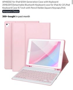 Case with keyboard for iPad
