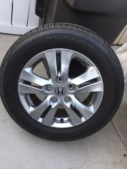 New Dunlop tires