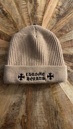 Beige Chrome Hearts Beanie