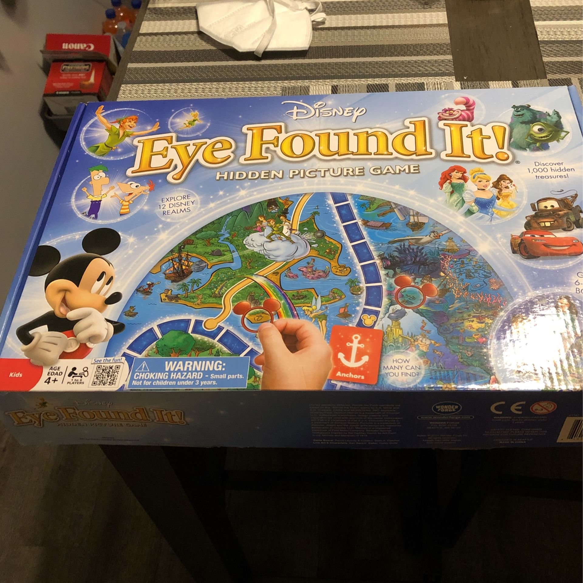 Disney I found it hidden picture game