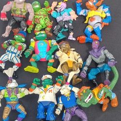 Lot Of Vintage Motu TMNT $100