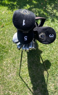 💥 John Daly Complete Golf Set – 11 Clubs + Stand Bag + Original Head Covers – $250/OBO
