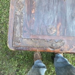 Made In MEXICO WOOD TABLE 