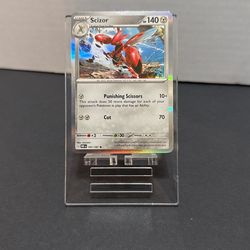 2023 141/197 Scizor Pokemon Holo Card