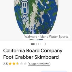 OCBC, California Board Company, Blue Skimboard