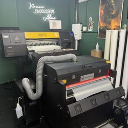 DTF-PRINTER-24 E02402 V2 ITEM# ESDTF-024DA1V2-MS DTF ESS DIRECT TO FILM PRINTER & MANUAL SHAKER COMBO -PRINTER SIZE: 24" INCH WIDE - 110volts -MANUAL