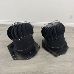 Large Roof Turbines Vents  $40 For Both 