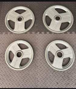 Olympic Cast Iron Weight Plates - 120lb total