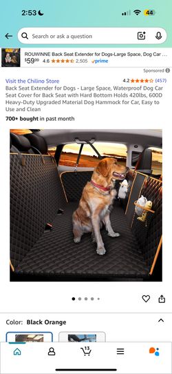 Dog Seat Extender