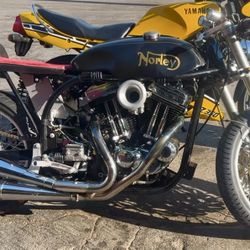 "Norley" 1200cc Harley Davidson/Norton Visually Cafe Racer Motorcycle