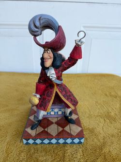 Captain Hook and Smee "Beware" Jim Shore Disney Traditions Showcase figure