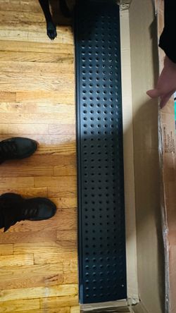Heavy duty motorcycle loading ramp