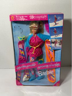 Vintage 1994 Winter Sport Barbie Doll - New In Box (NRFB)