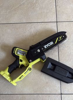 Ryobi Brushless Mini Chainsaw 8 Inch Like New $45
