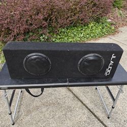 JL Audio Slim shallow Dual 8" Subwoofer 