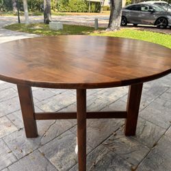 Round Wooden table 