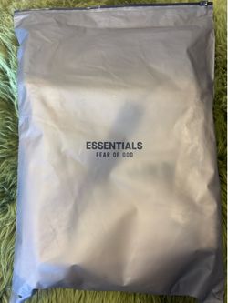 Essentials Fear Of God Light Oatmeal Shorts