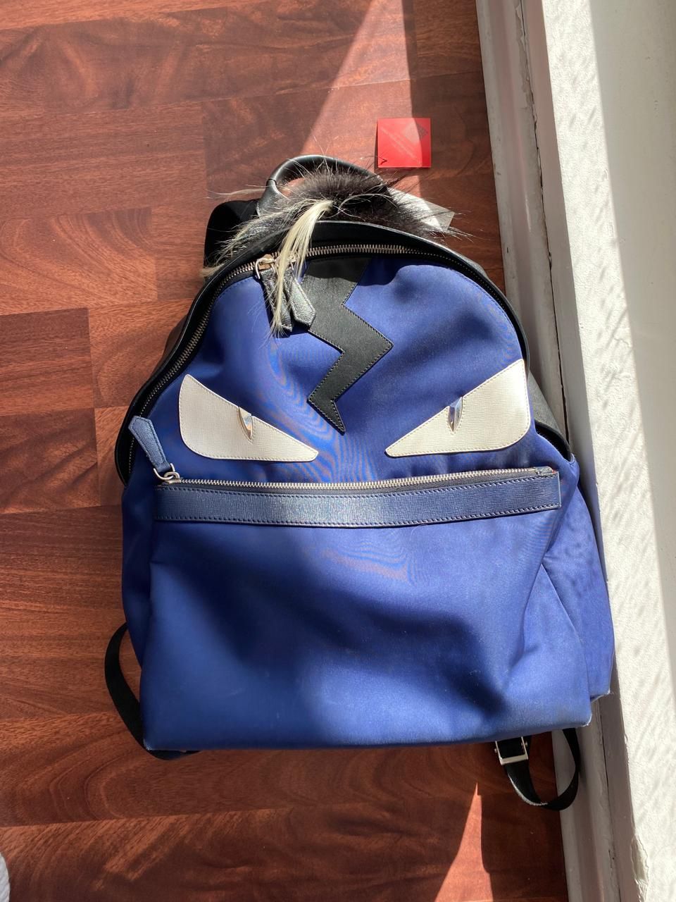 FENDI Monster Backpack Blue
