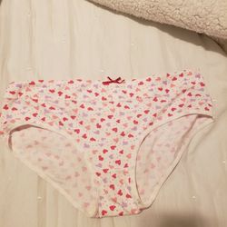 Hearts Print Cute Panty New 