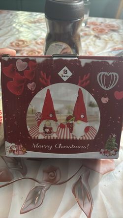 BWFY Christmas Gnome Figurines Set