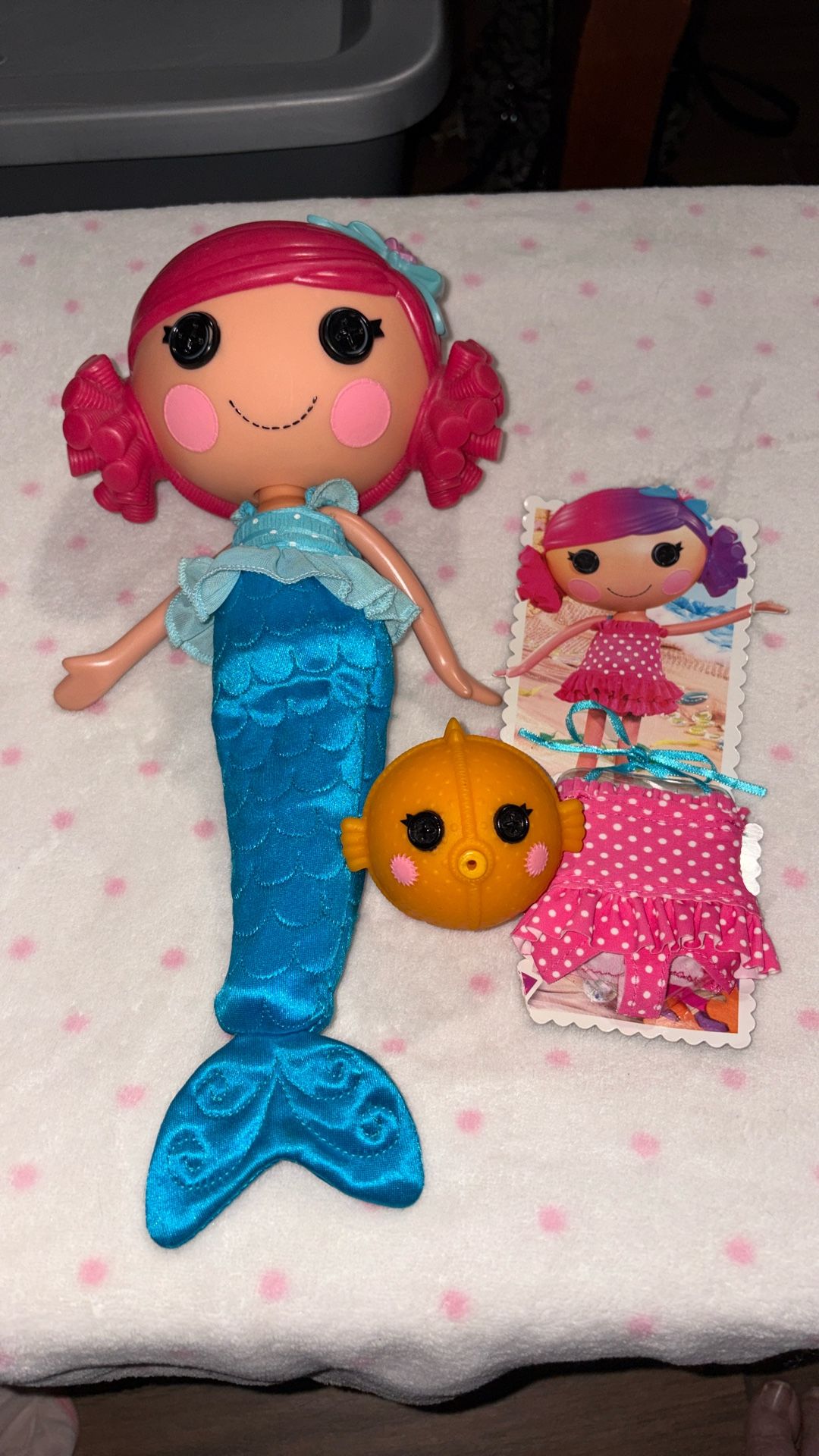 Lalaloopsy Doll Coral Sea Shells Mermaid and Friend