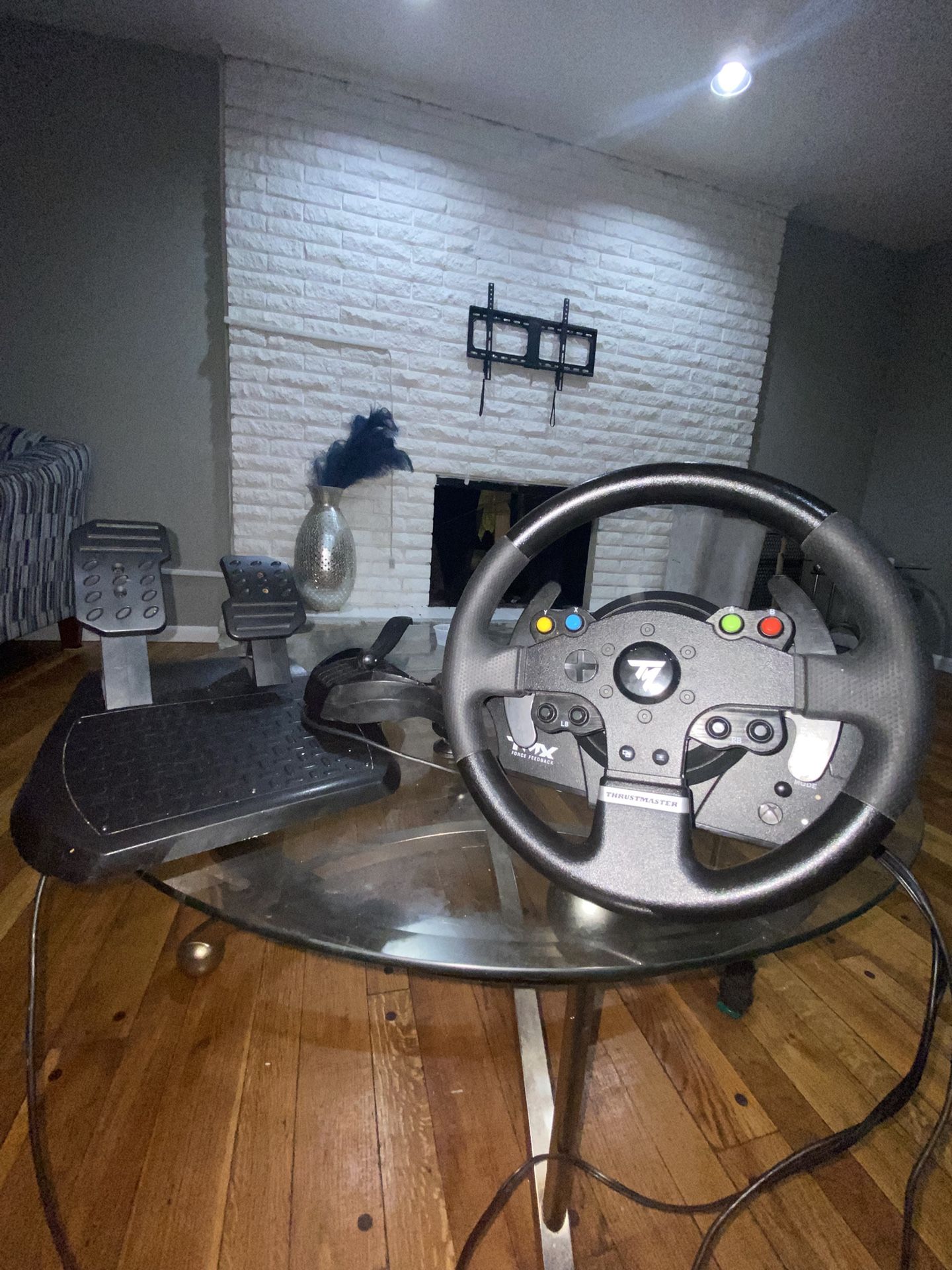 Xbox Gaming Wheel Used Still Work Good
