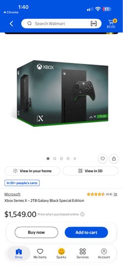 Xbox Series X 2TB Galaxy Black Special Edition
