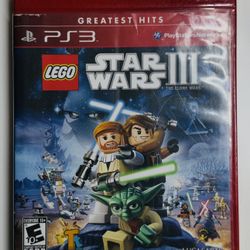 LEGO Star Wars III: The Clone Wars Greatest Hits Sony PlayStation 3 Tested F927