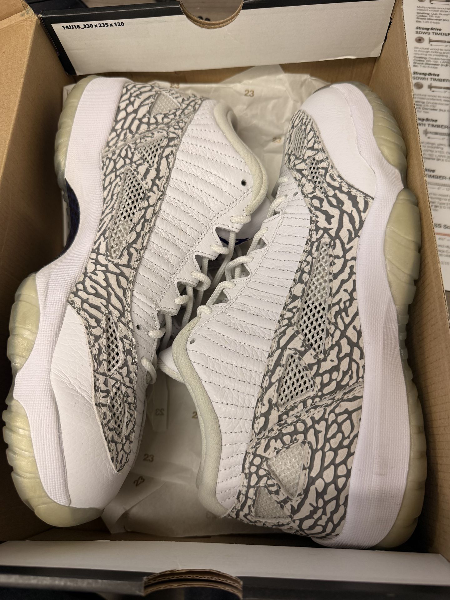 2016 Air Jordan 11 Low IE “Cobalt” Size 10