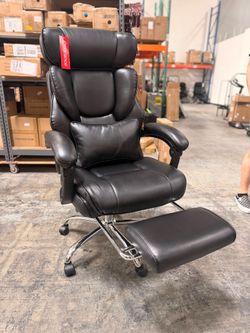 Black office chairs