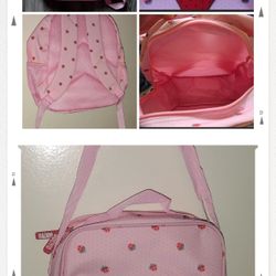 Backpack Y Lunch Box Strawberry Shortcake 