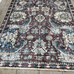 8x10 Washable Area Rug New 