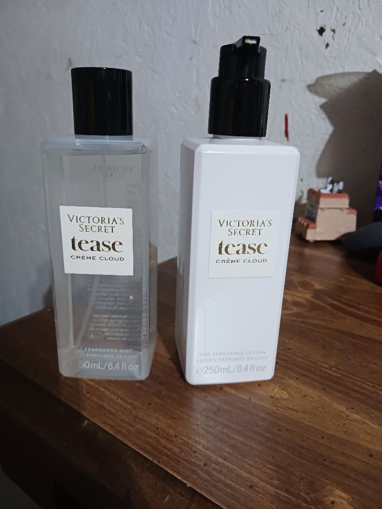 New VS Tease Creme CLOUD BODY MIST & Lotion
