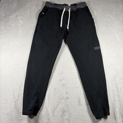 Vuori Joggers Mens Size L Black Balboa Performance Sweatpants Pants V406 #2948