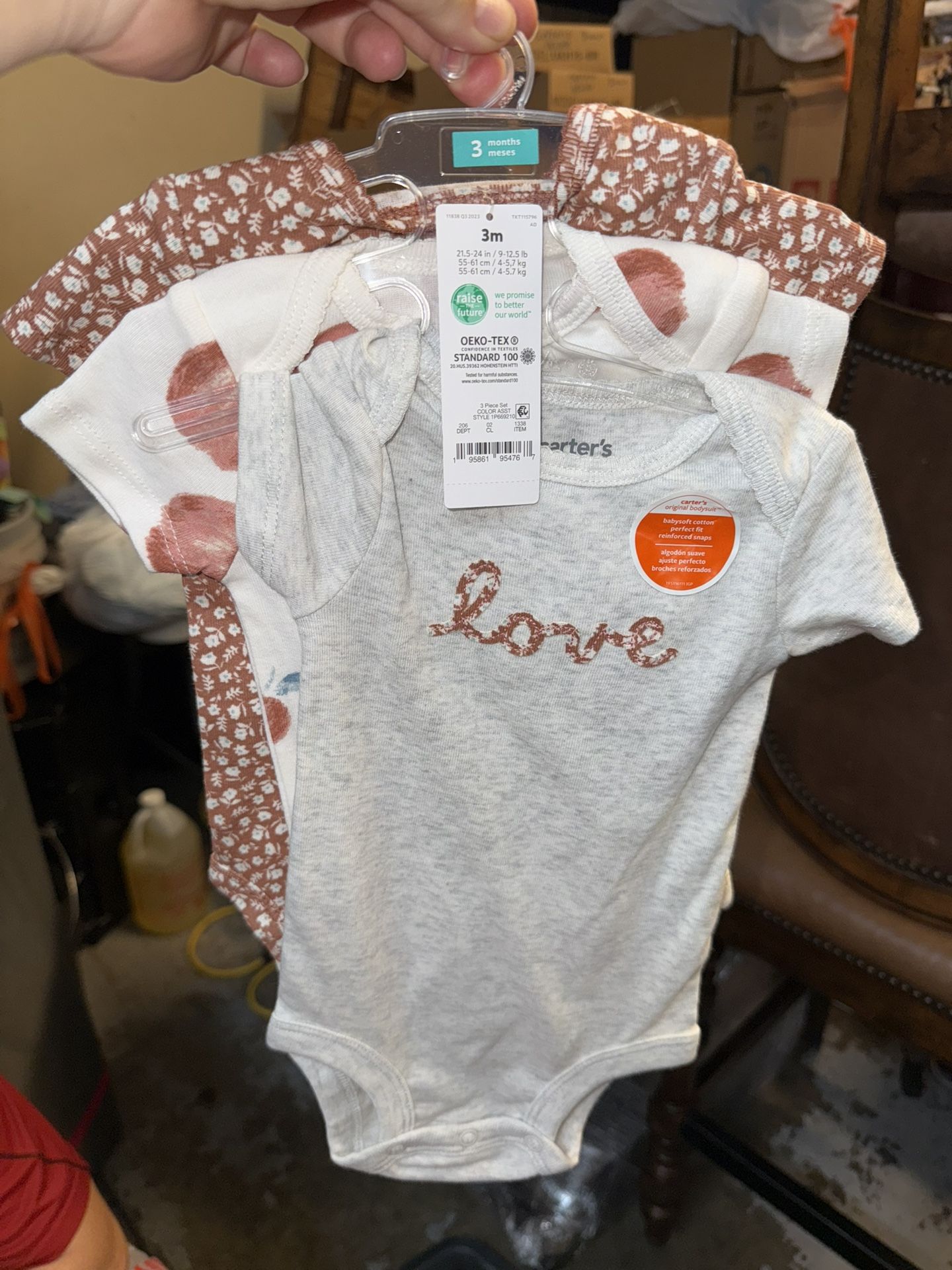 Carters Baby Onesies 3m