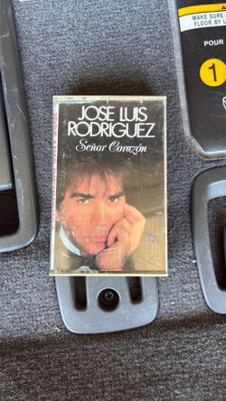 JOSE LUIS RODRIGUEZ - SEÑOR CORAZON - 1987 MEXICAN TAPE ALBUM, LATIN POP